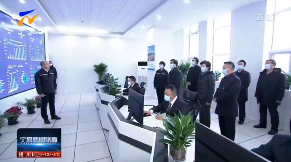 陳潤兒、咸輝慰問春節期間堅守在供水一線的銀川中鐵水務員工