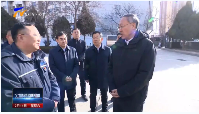 自治區黨委書記、人大常委會主任李邑飛赴銀川中鐵水務慰問一線職工